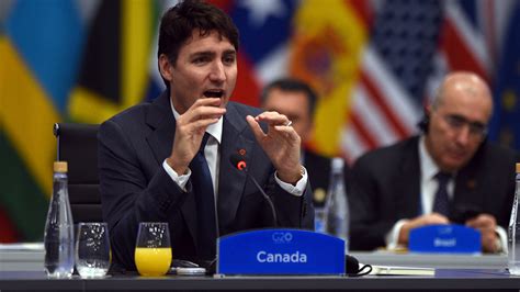 trudeau to attend the g20 summit